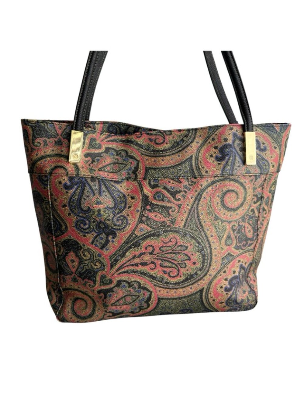 Eric Javits New York Paisley Purse Tote Bag - Picture 8 of 16